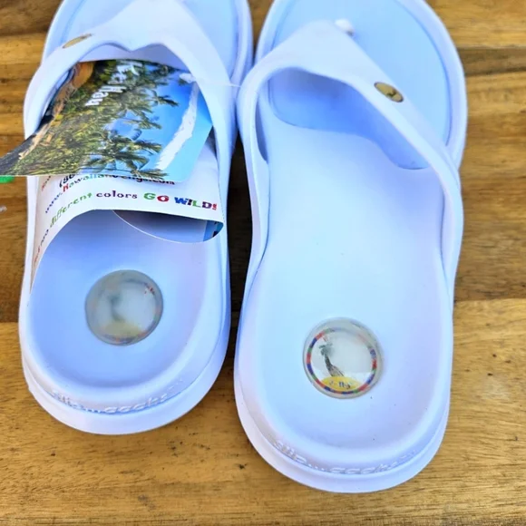 Hawaiian Jellys Ultra Comfort Kea Haú Unisex Sandals Men's Size 8 - Picture 13 of 15